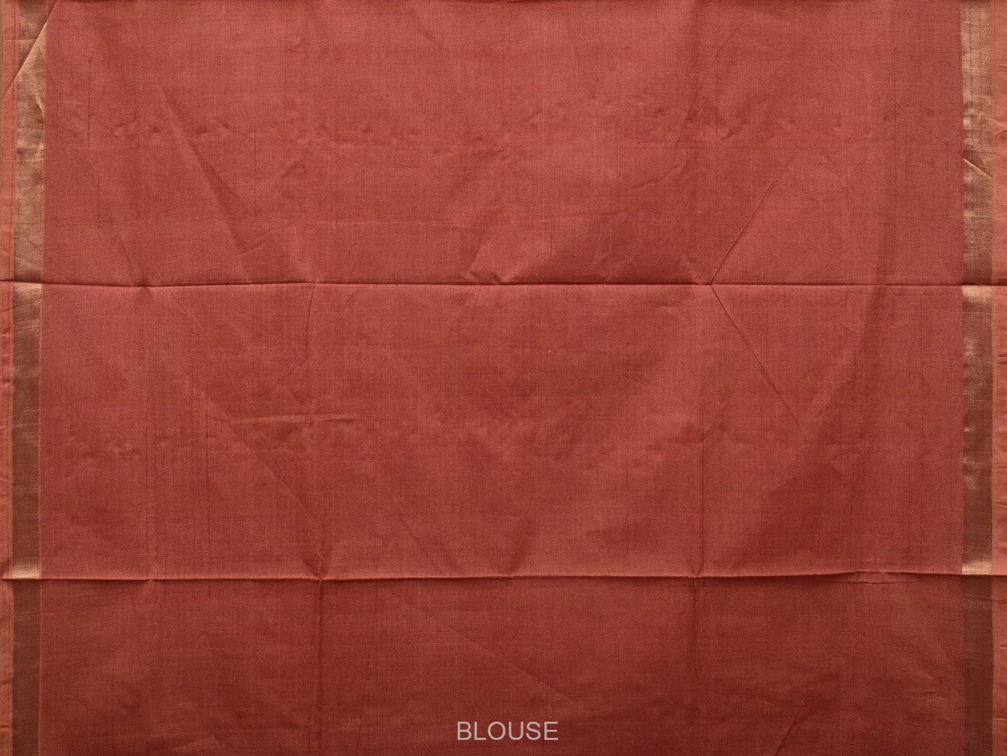 Light Brown Khadi Cotton Handloom Saree with Big Floral Pallu Design kh0636