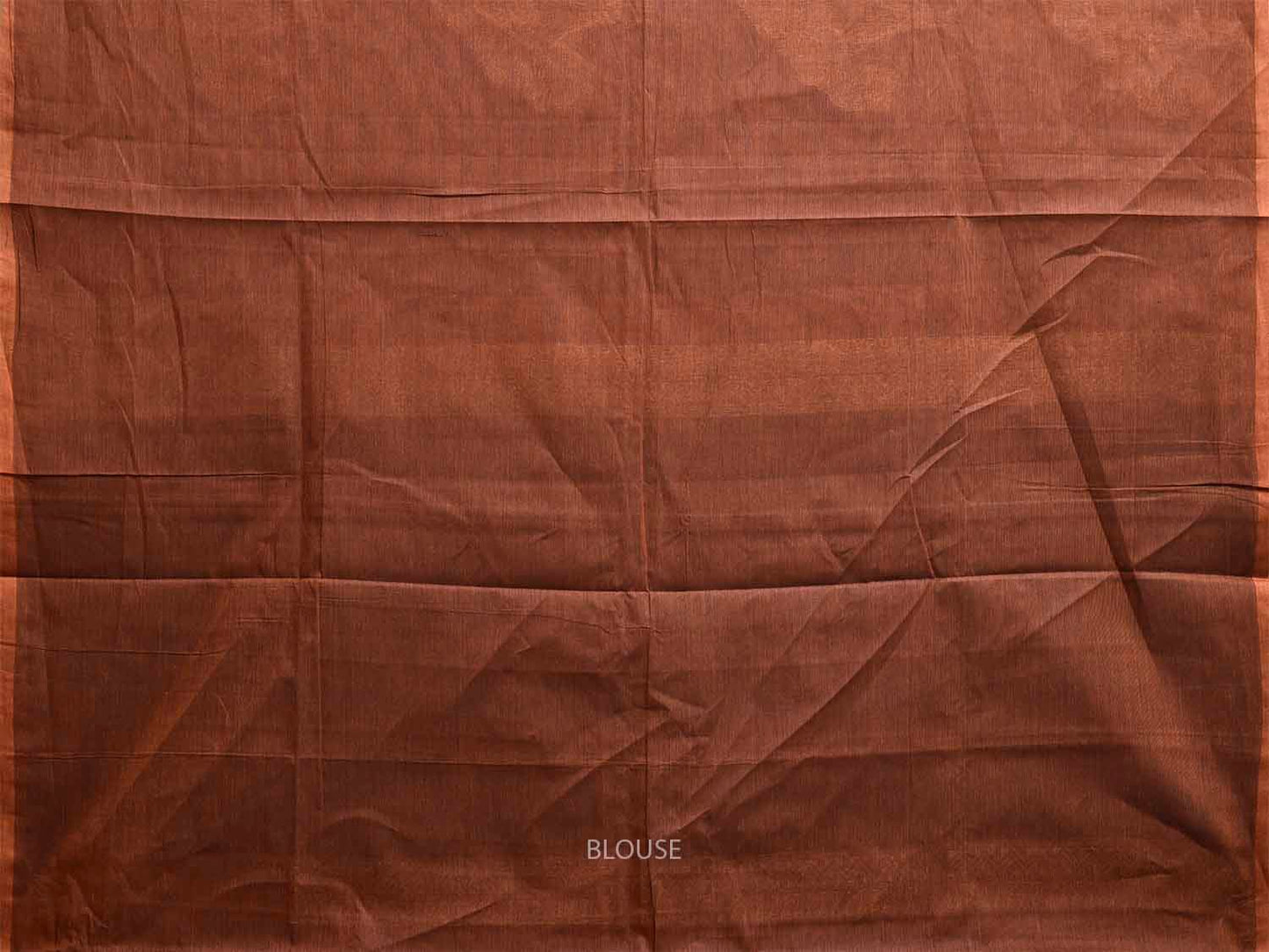 Light Brown Venkatagiri Cotton Saree with Leaves Buta and Pallu Design v0119