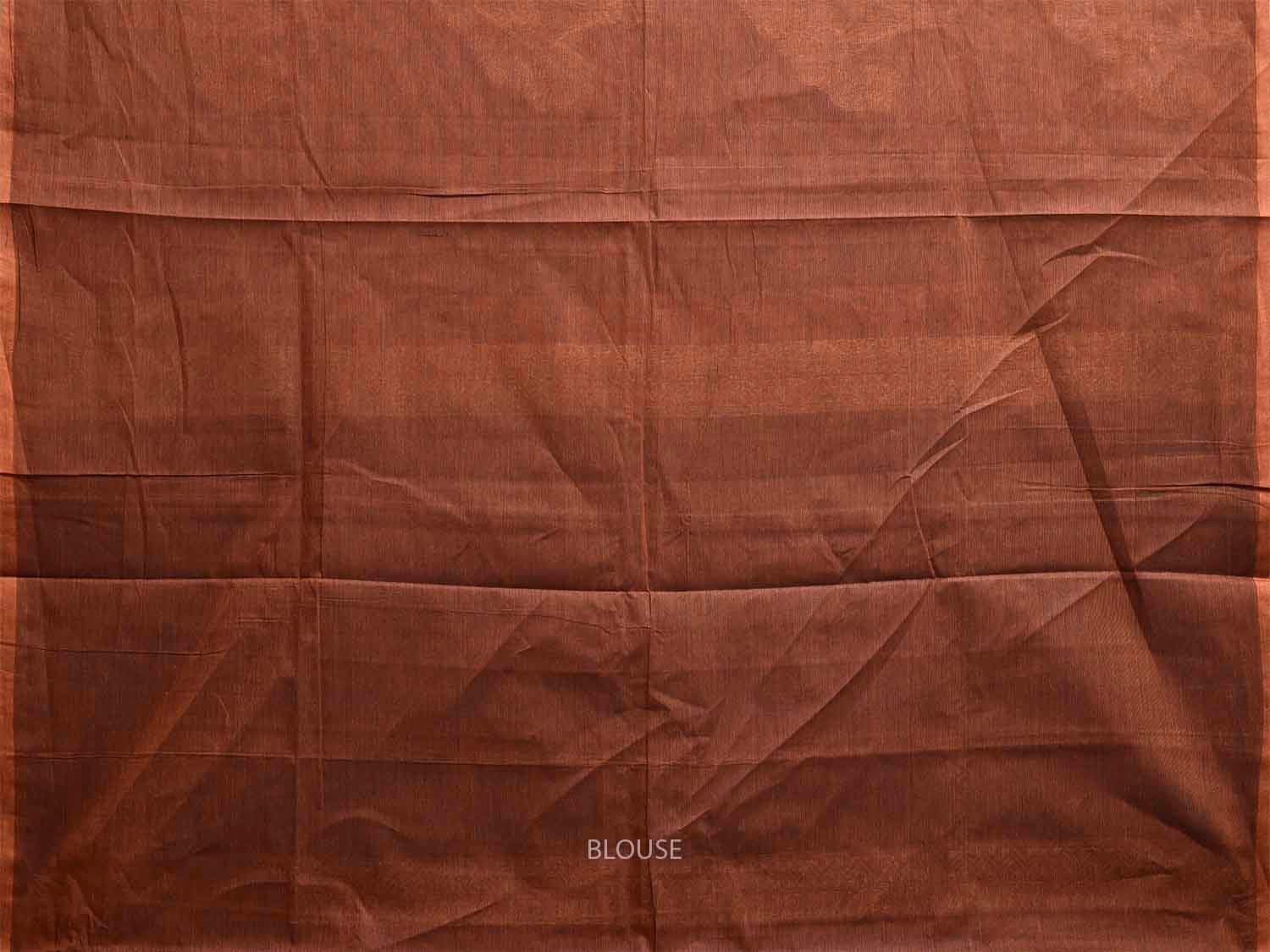 Light Brown Venkatagiri Cotton Saree with Leaves Buta and Pallu Design v0119