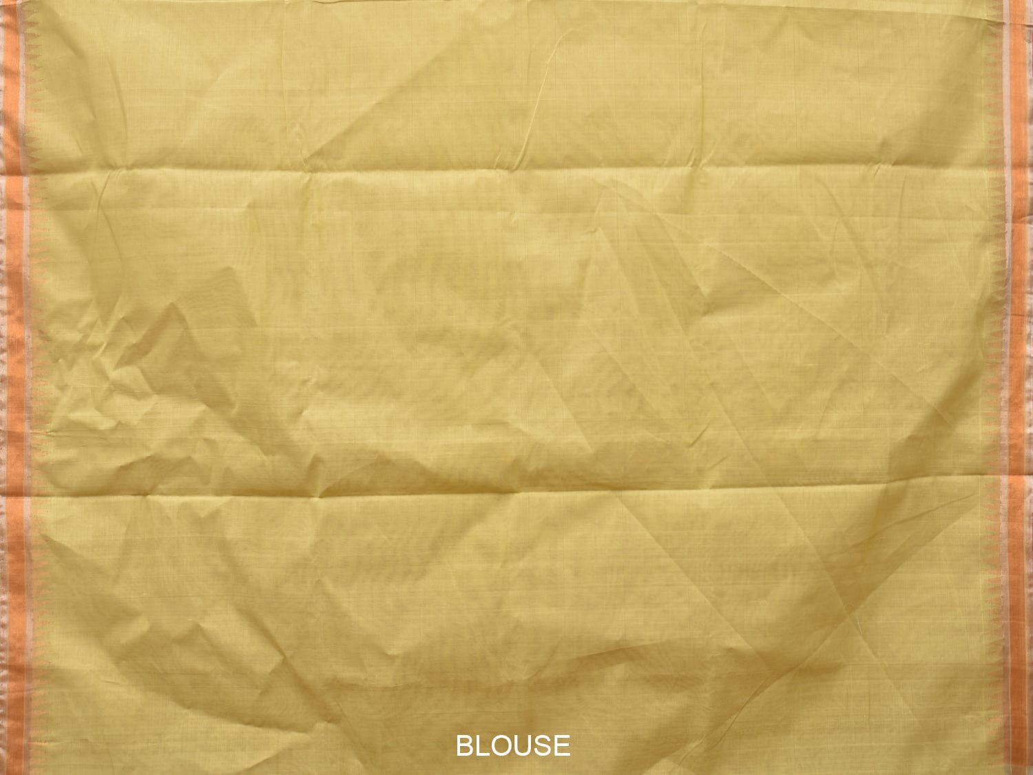 Light Green Khadi Cotton Handloom Saree with Pallu Design kh0665