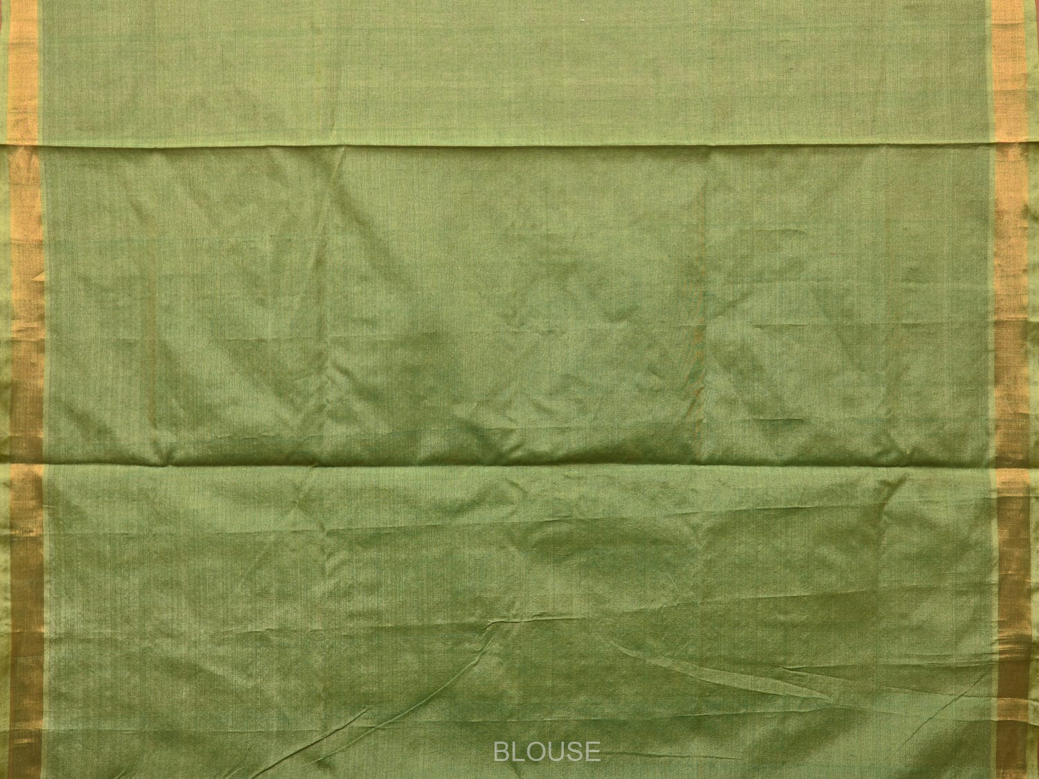 Light Green Uppada Tussar Cotton Handloom Saree with Dhaka Jamdani Pallu Design u2163
