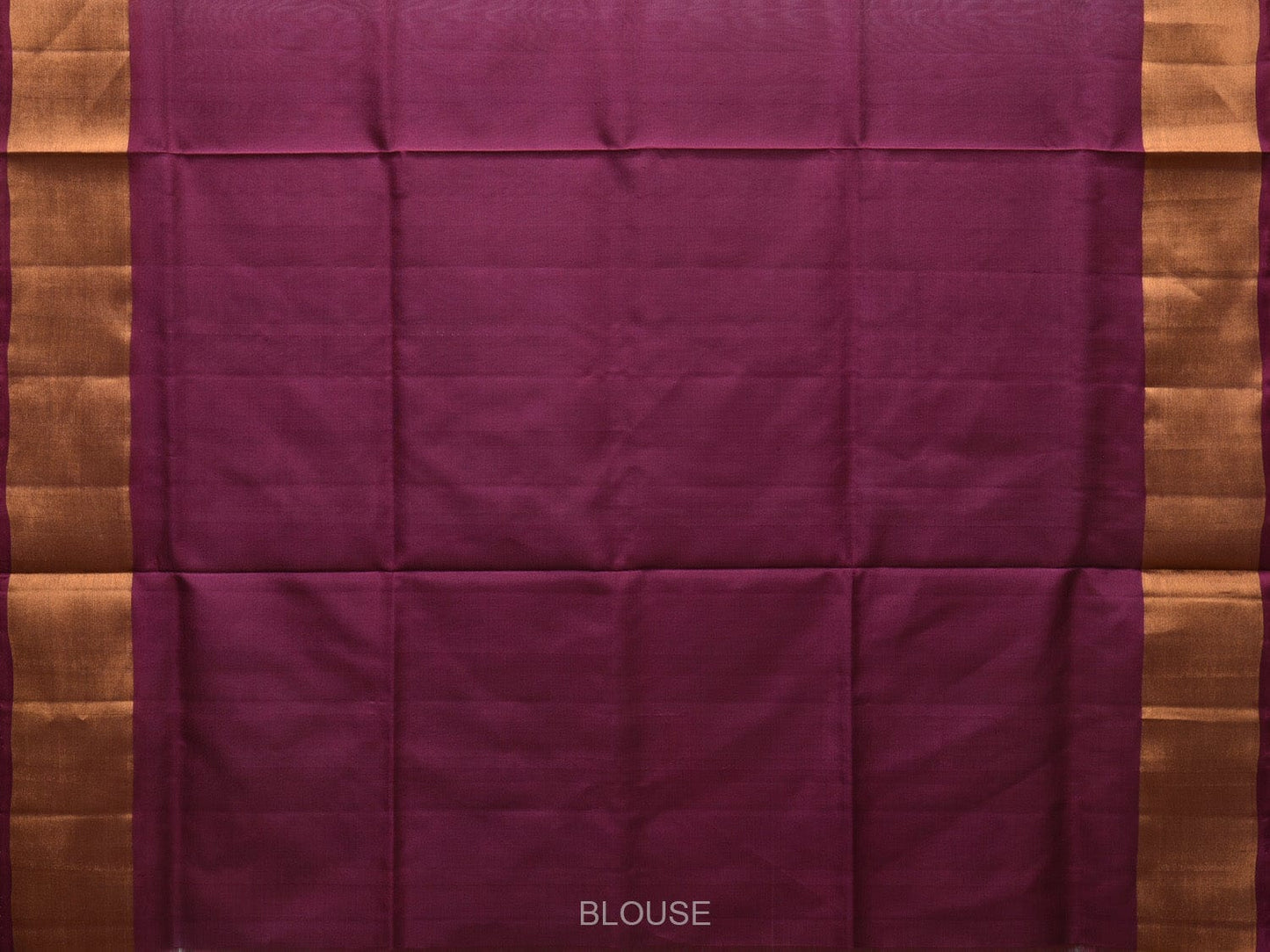 Light Grey and Purple Uppada Silk Handloom Plain Saree with Contrast Pallu Design u2145