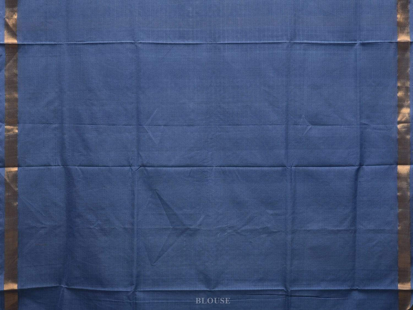 Light Grey Uppada Cotton Handloom Saree with Floral and Birds Pallu Design u1821