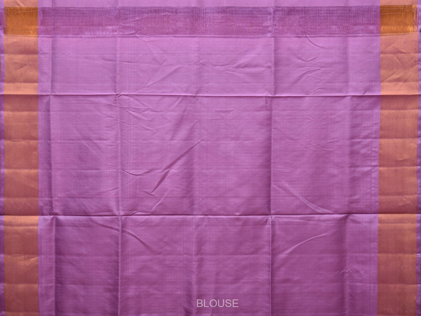 Light Peach and Lavender Uppada Silk Handloom Saree with Body Buta and Checks Design u2193