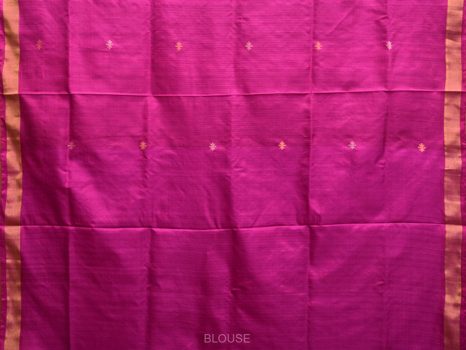 Magenta Uppada Silk Handloom Saree with Jamdani Pallu Design u2257