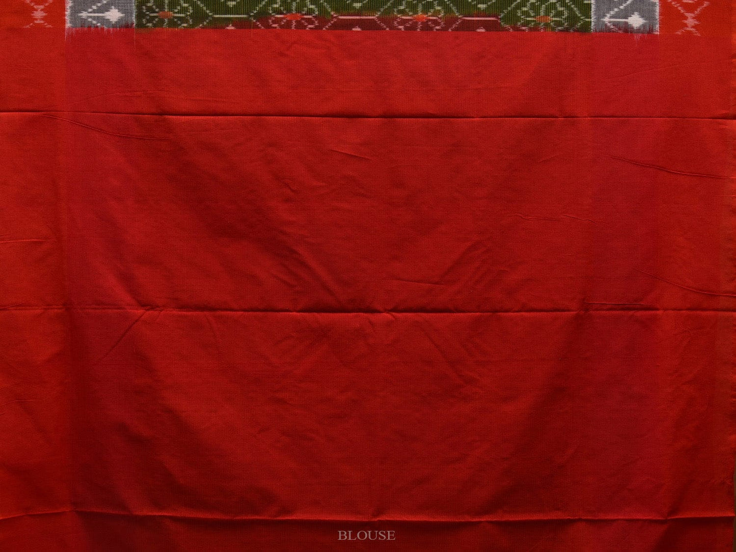 Multicolor Pochampally Ikat Cotton Handloom Saree with All Over Design i0665