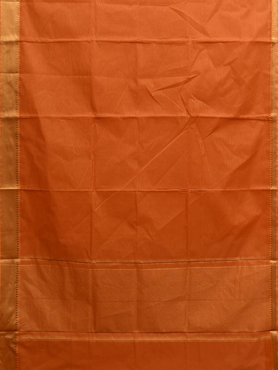 Mustard Mangalgiri Cotton Handloom Saree with Strips Design mn0067