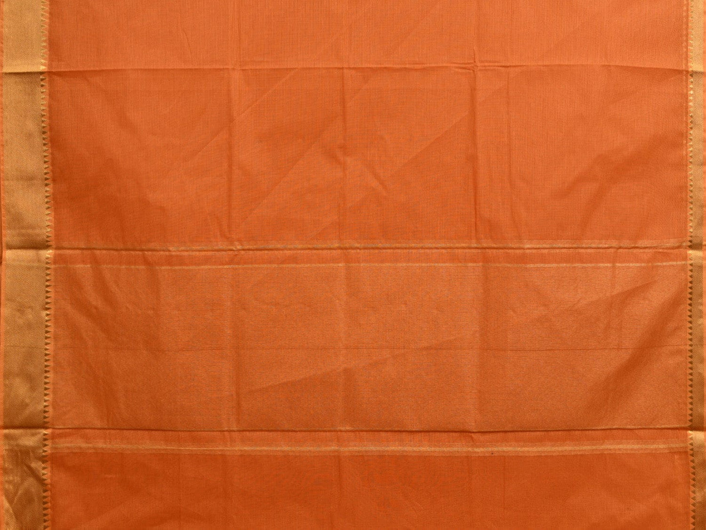 Mustard Mangalgiri Cotton Handloom Saree with Strips Design mn0067