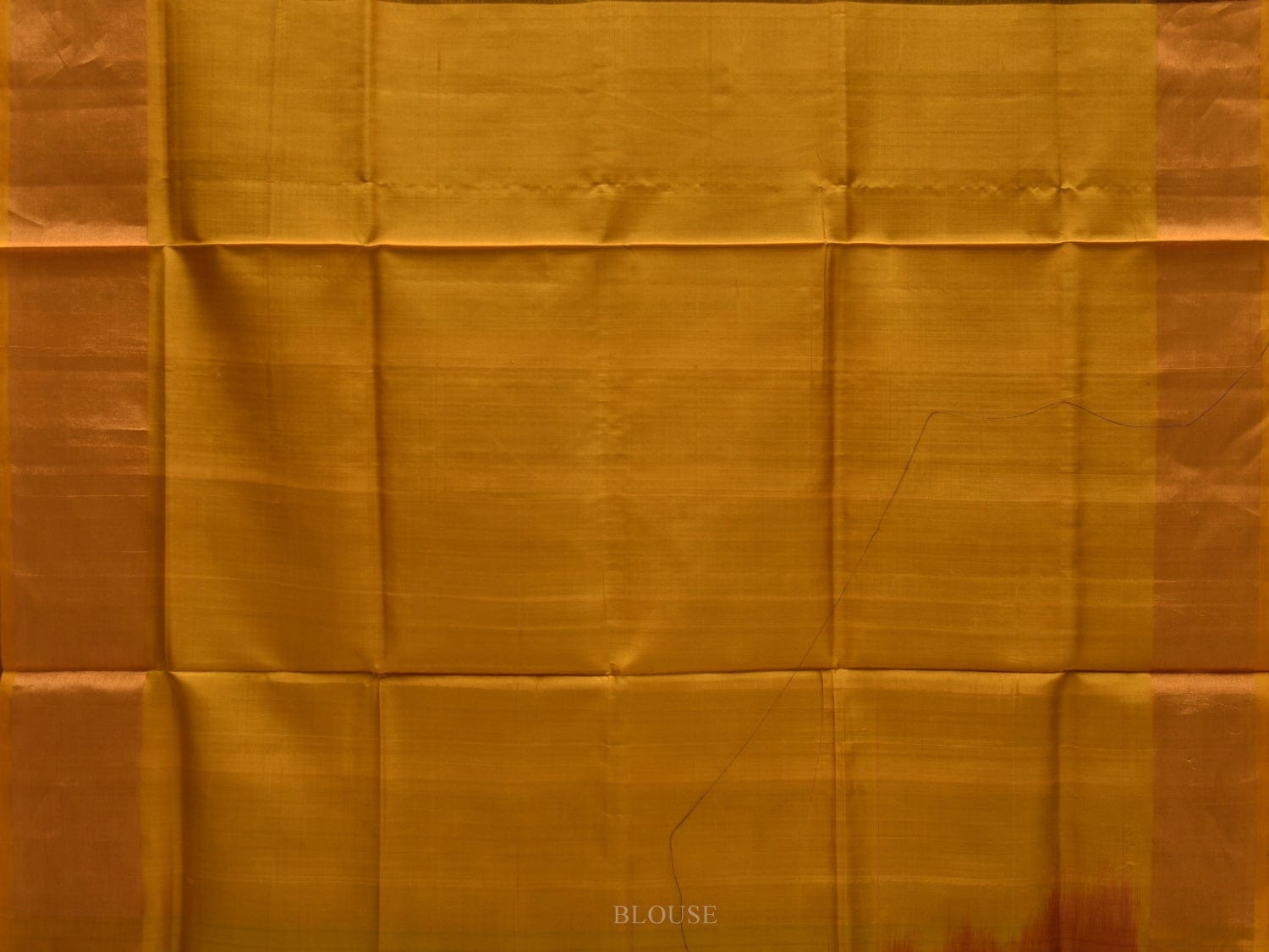 Navy and Yellow Uppada Silk Handloom Plain Saree with Contrast Pallu Design u1834