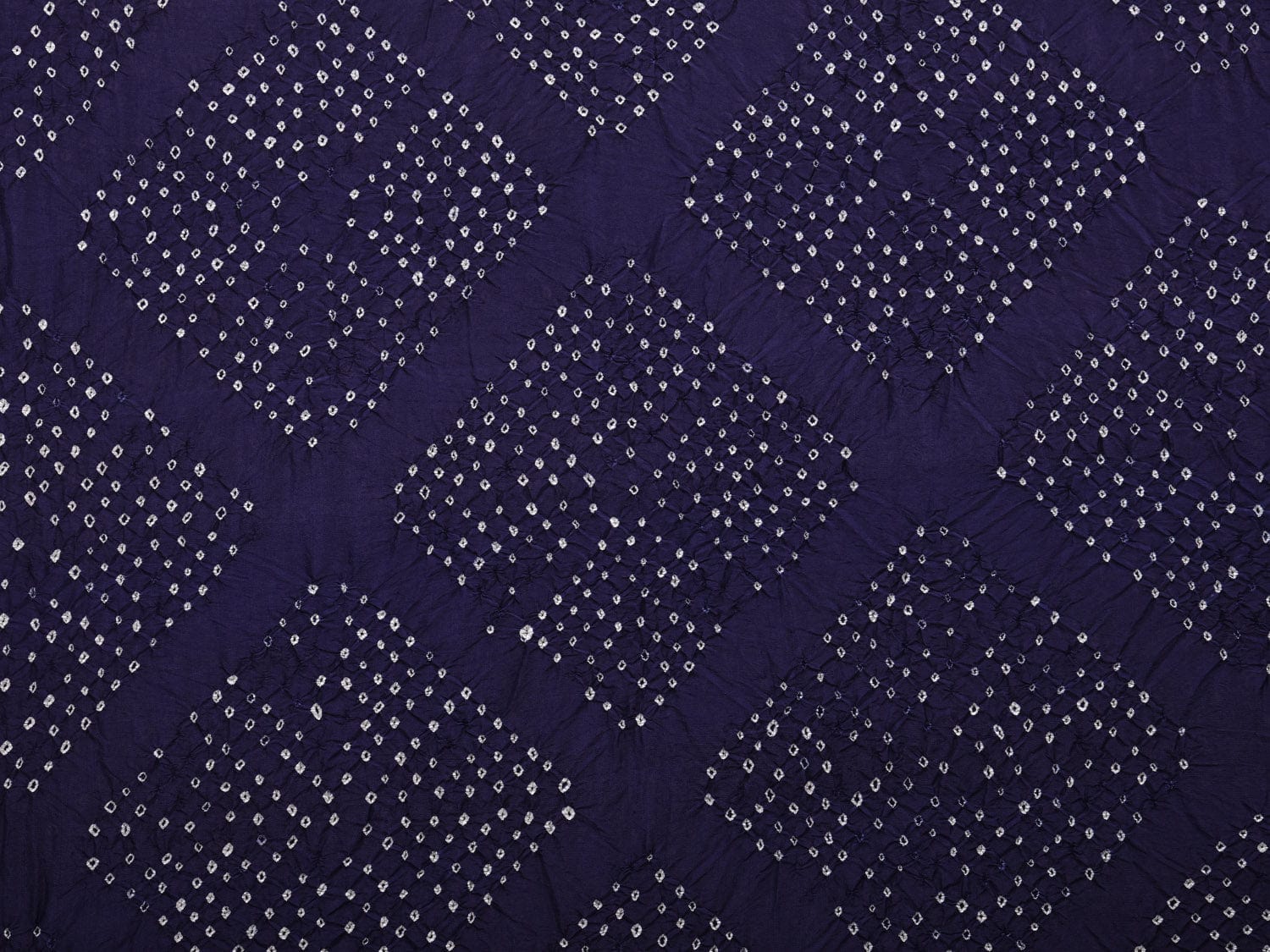 Navy Bandhani Paithani Silk Handloom Saree with Pallu Design bn0357