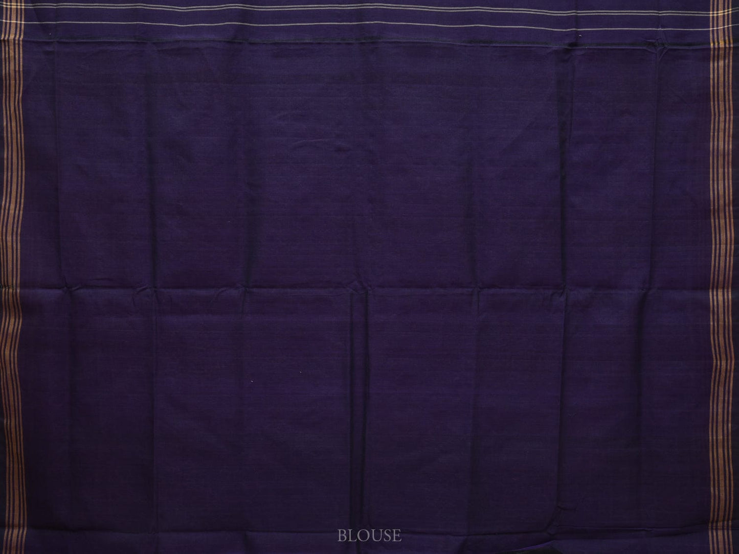 Navy Ikat Cotton Handloom Saree with All Over Design i0715