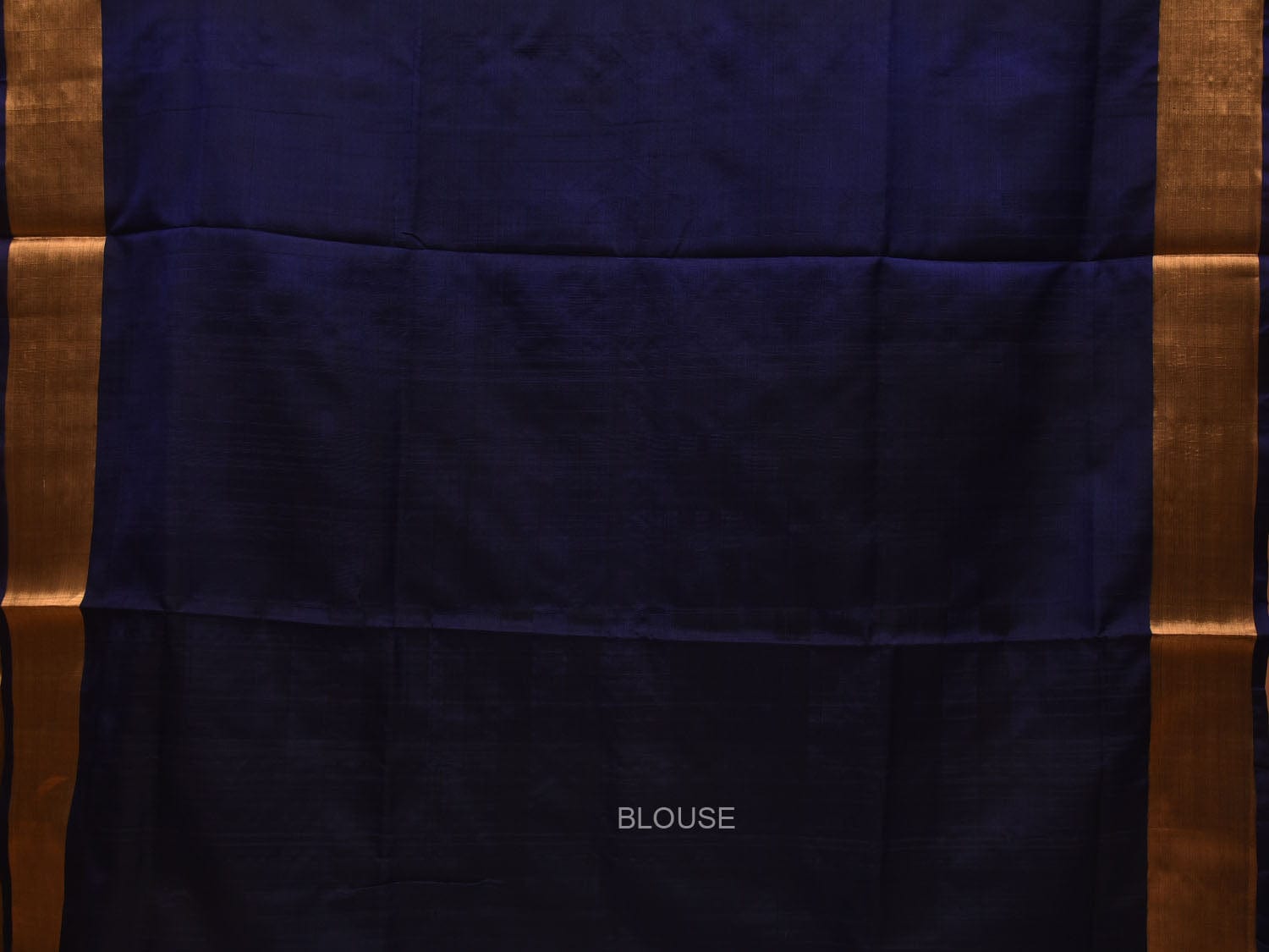 Navy Uppada Silk Handloom Saree with Parrots Pallu Design u1942