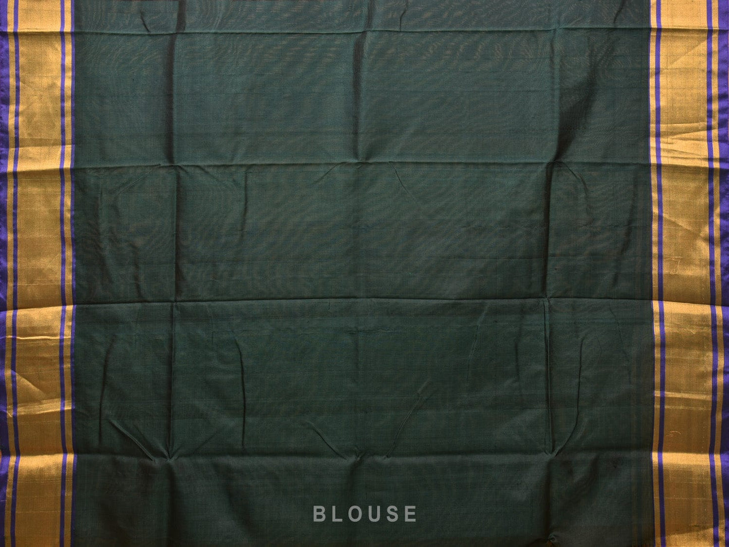 Olive and Dark Green Uppada Silk Handloom Saree with Buta Design u2004