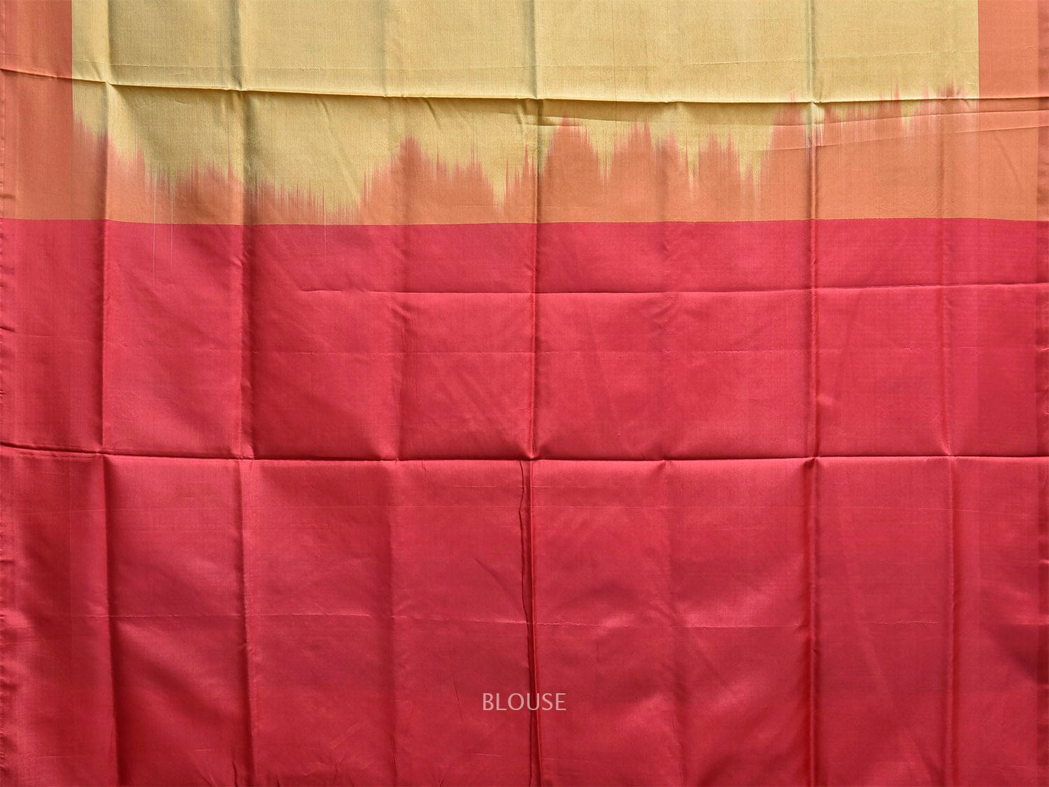 Olive and Pink Banana Silk Saree with Border Buta Design o0679