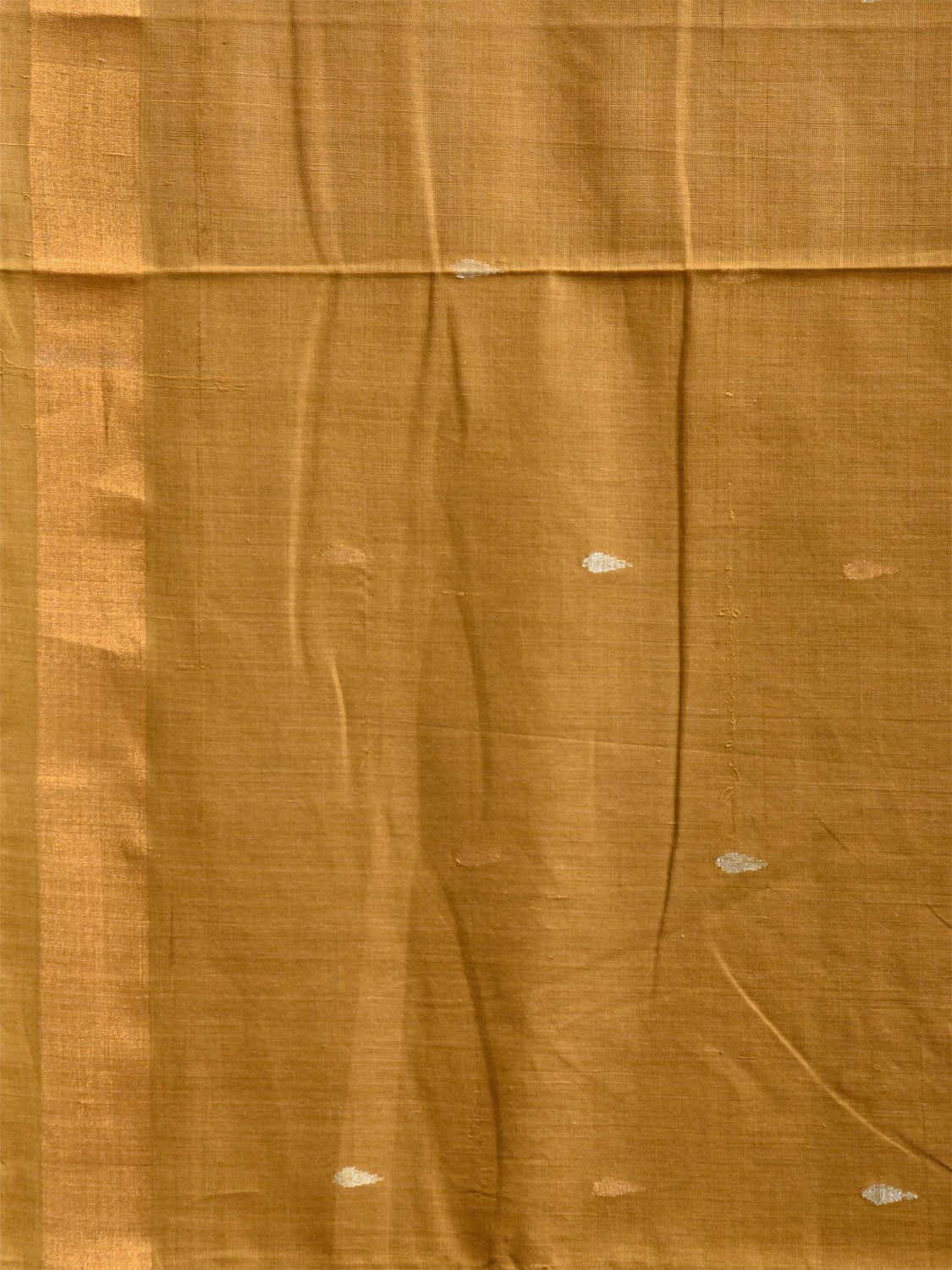 Olive Uppada Cotton Handloom Saree with Floral Pallu Design u2358