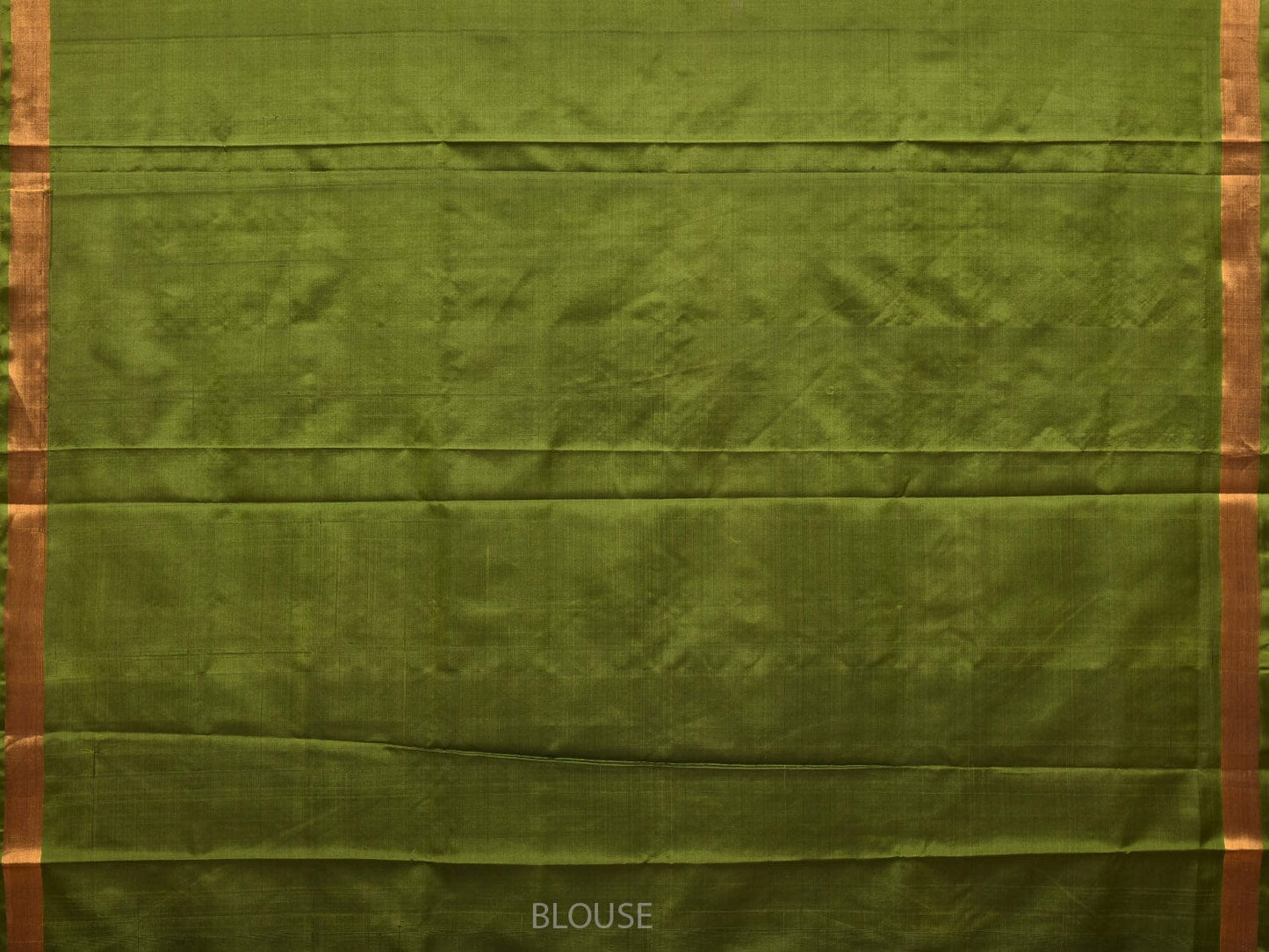 Olive Uppada Silk Handloom Saree with Floral and Birds Pallu Design u2072