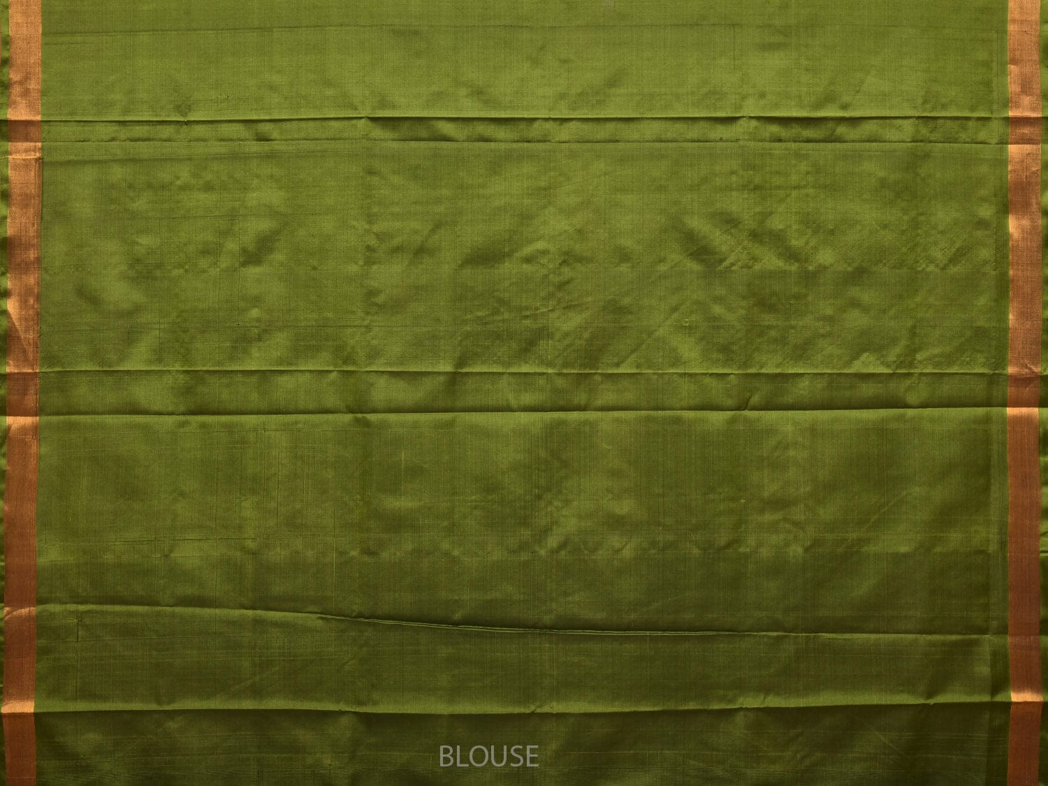 Olive Uppada Silk Handloom Saree with Floral and Birds Pallu Design u2072