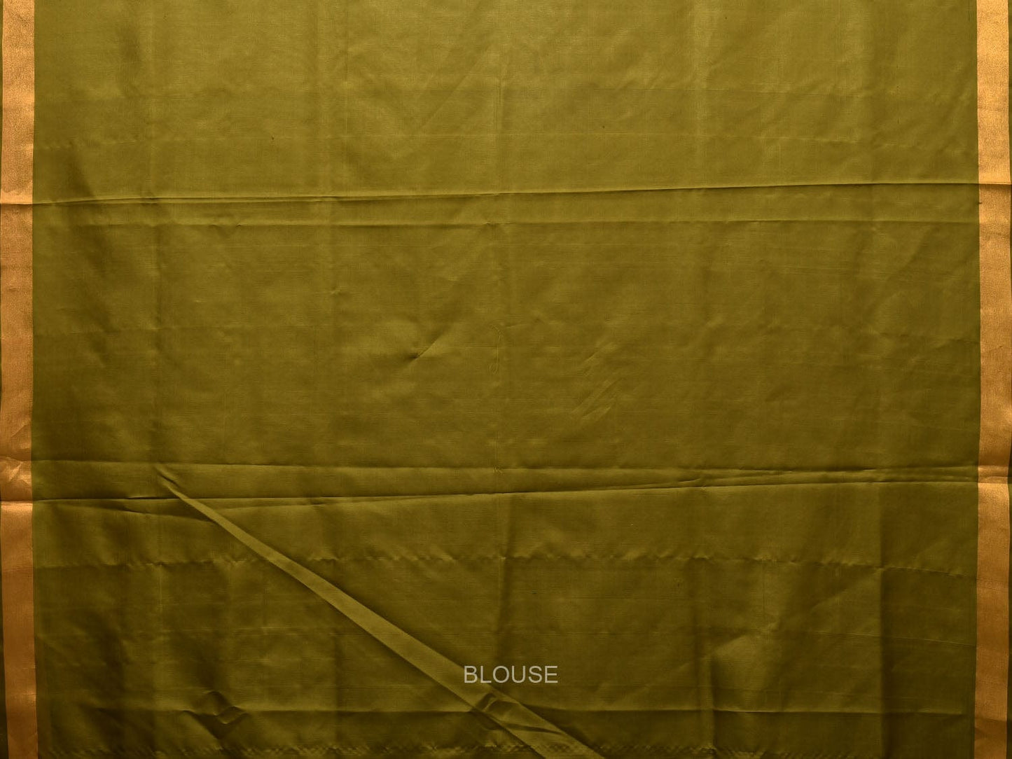 Olive Uppada Silk Handloom Saree with Karpur Pallu Design u1968