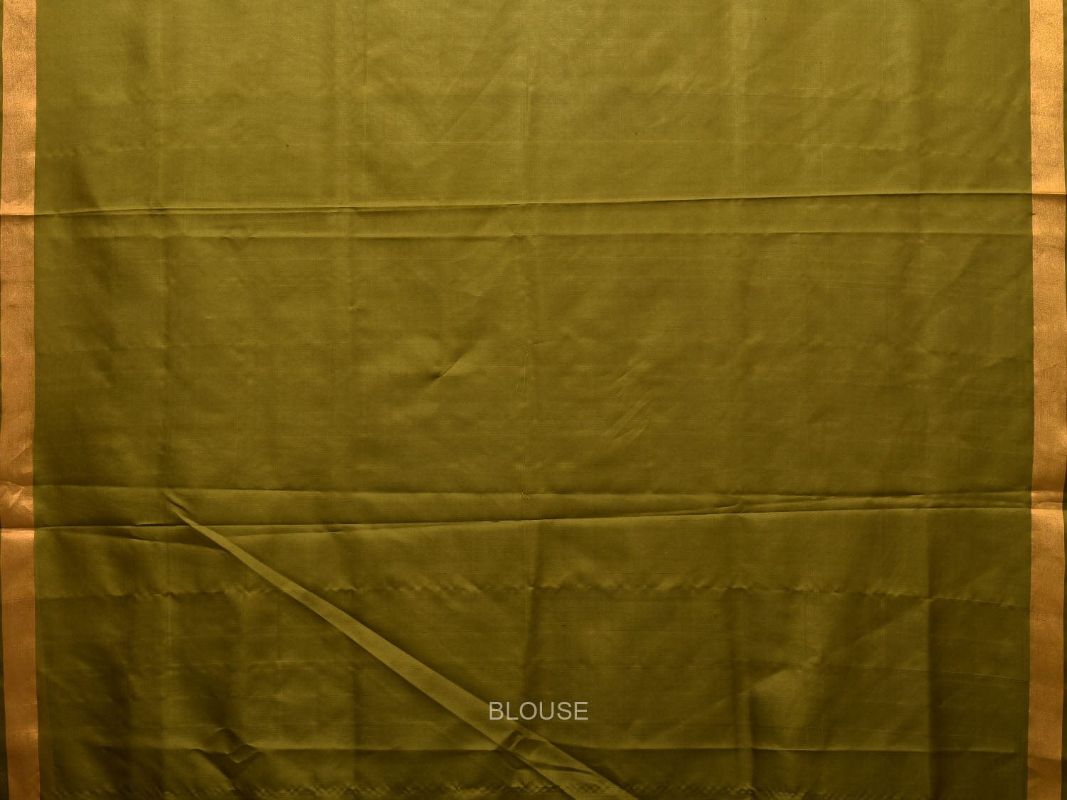 Olive Uppada Silk Handloom Saree with Karpur Pallu Design u1968