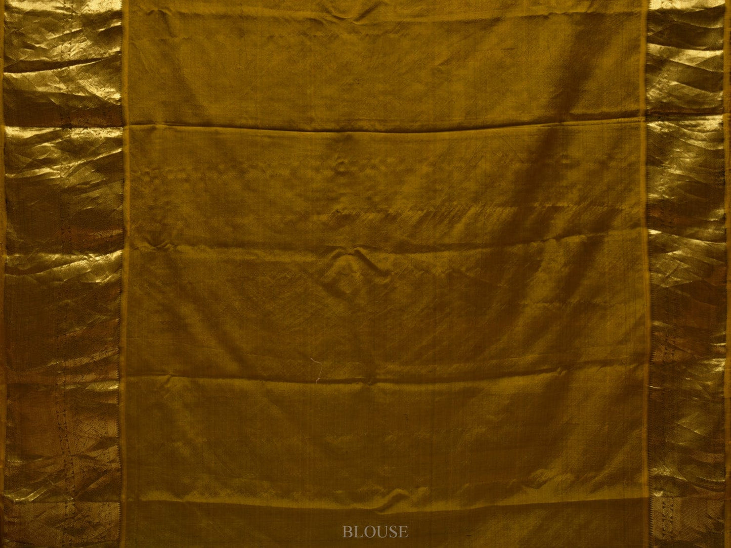 Orange and Mustard Kalamkari Hand Painted Kanchipuram Silk Handloom Saree with Ramayan Design KL0608