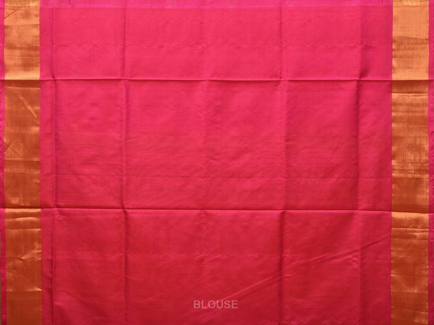 Orange and Pink Uppada Silk Handloom Saree with Body Buta Design u2027