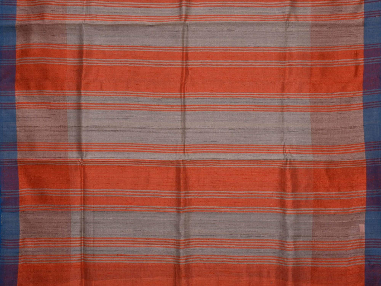 Orange Tussar Handloom Saree with Geecha Pallu o0130