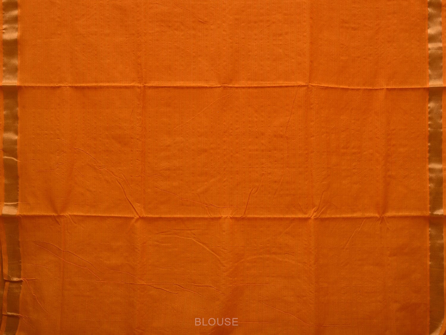 Orange Uppada Cotton Handloom Saree with Assorted Buta Pallu Design u1941