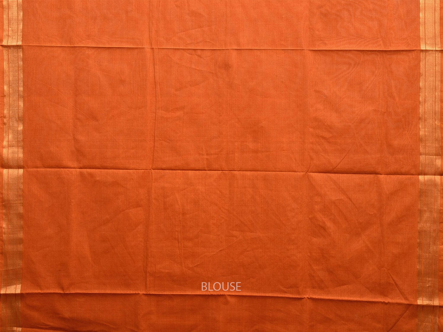 Orange Uppada Cotton Handloom Saree with Mango Pallu Design u2290