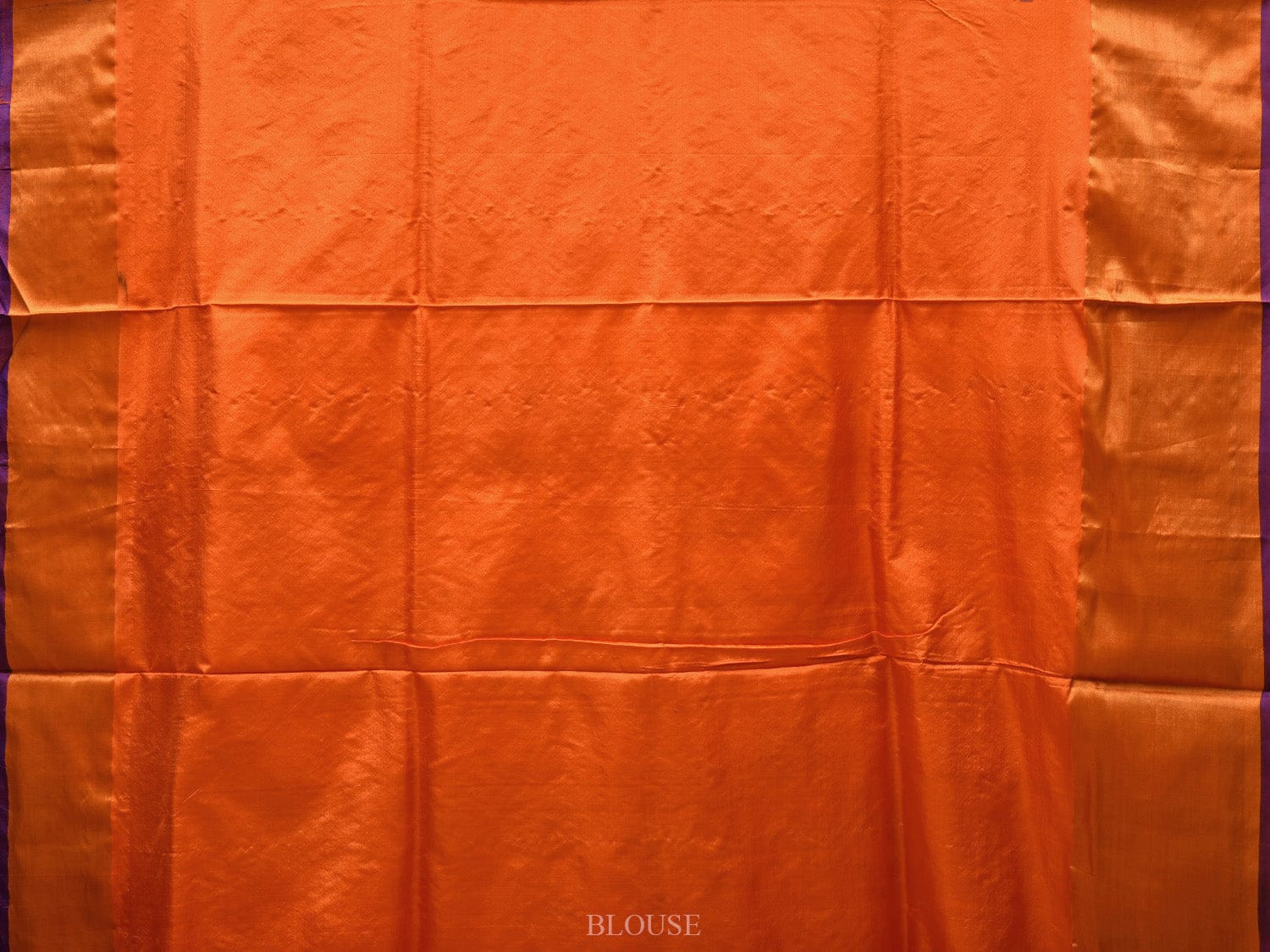 Orange Uppada Silk Handloom Saree with All Over Flowers and Peacocks Jamdani Design u1865