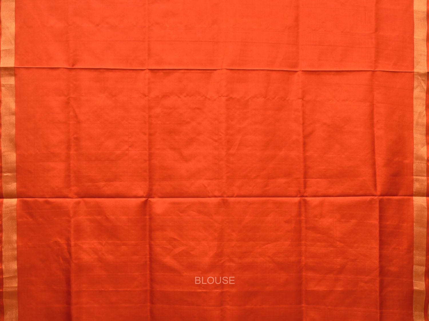Orange Uppada Silk Handloom Saree with Jamdani Pallu Design u1975