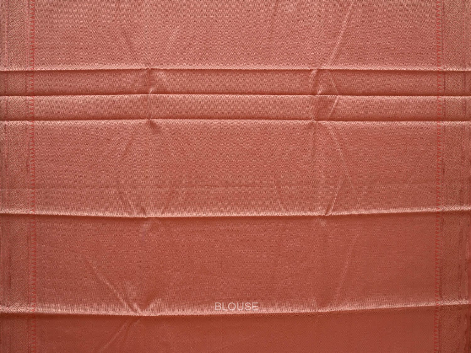 Peach Cut Work Sico Cotton Saree with All Over Banaras Design o0373