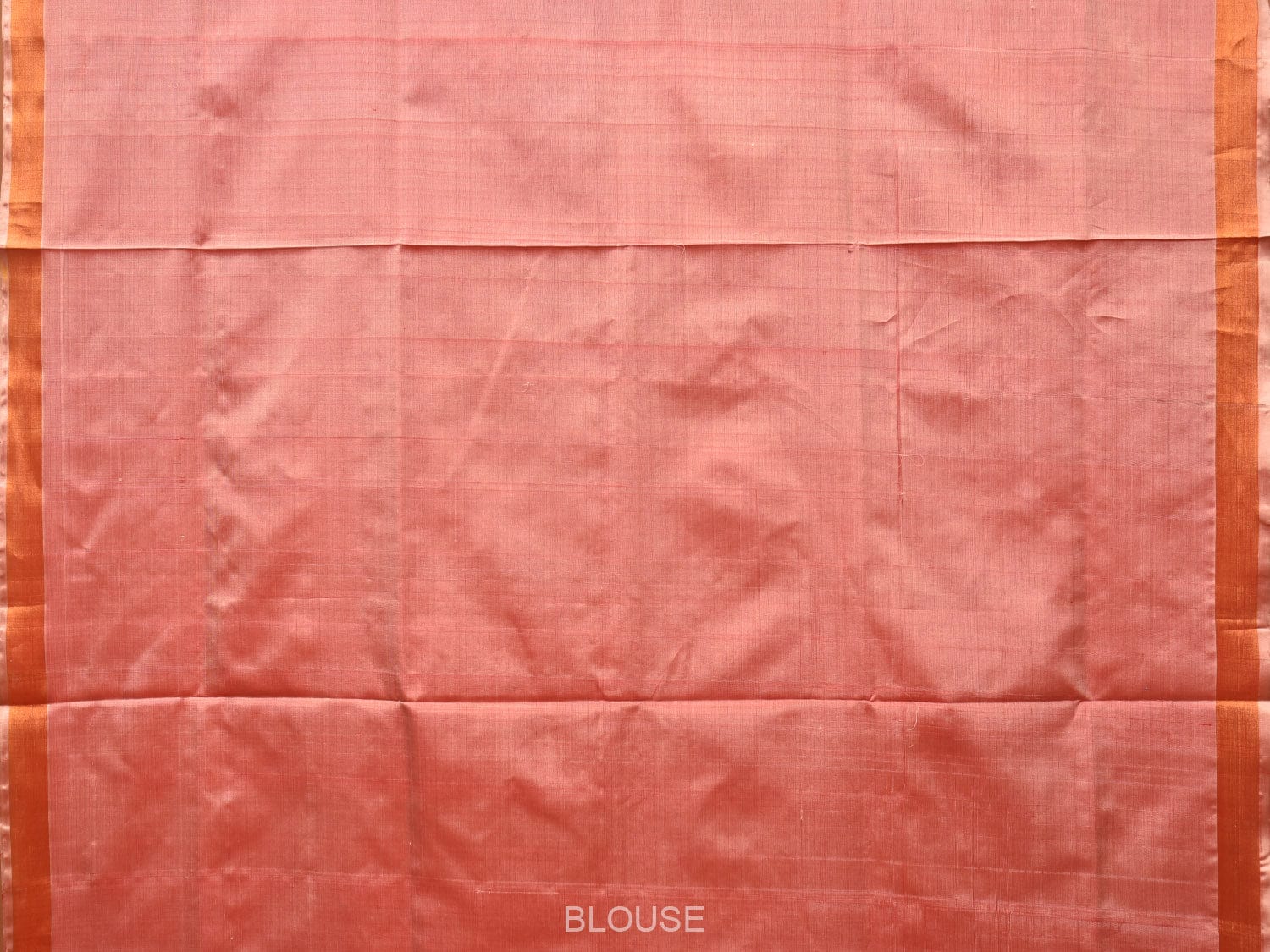 Peach Uppada Silk Handloom Saree with Grill Pallu Design u2109