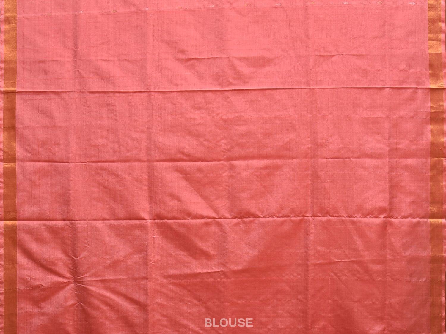 Peach Uppada Silk Handloom Saree with Karpur Pallu Design u2225