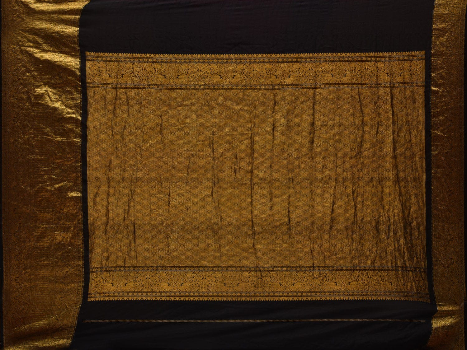 Pink and Black Bandhani Kanchipuram Silk Handloom Saree with Border Design Design bn0351