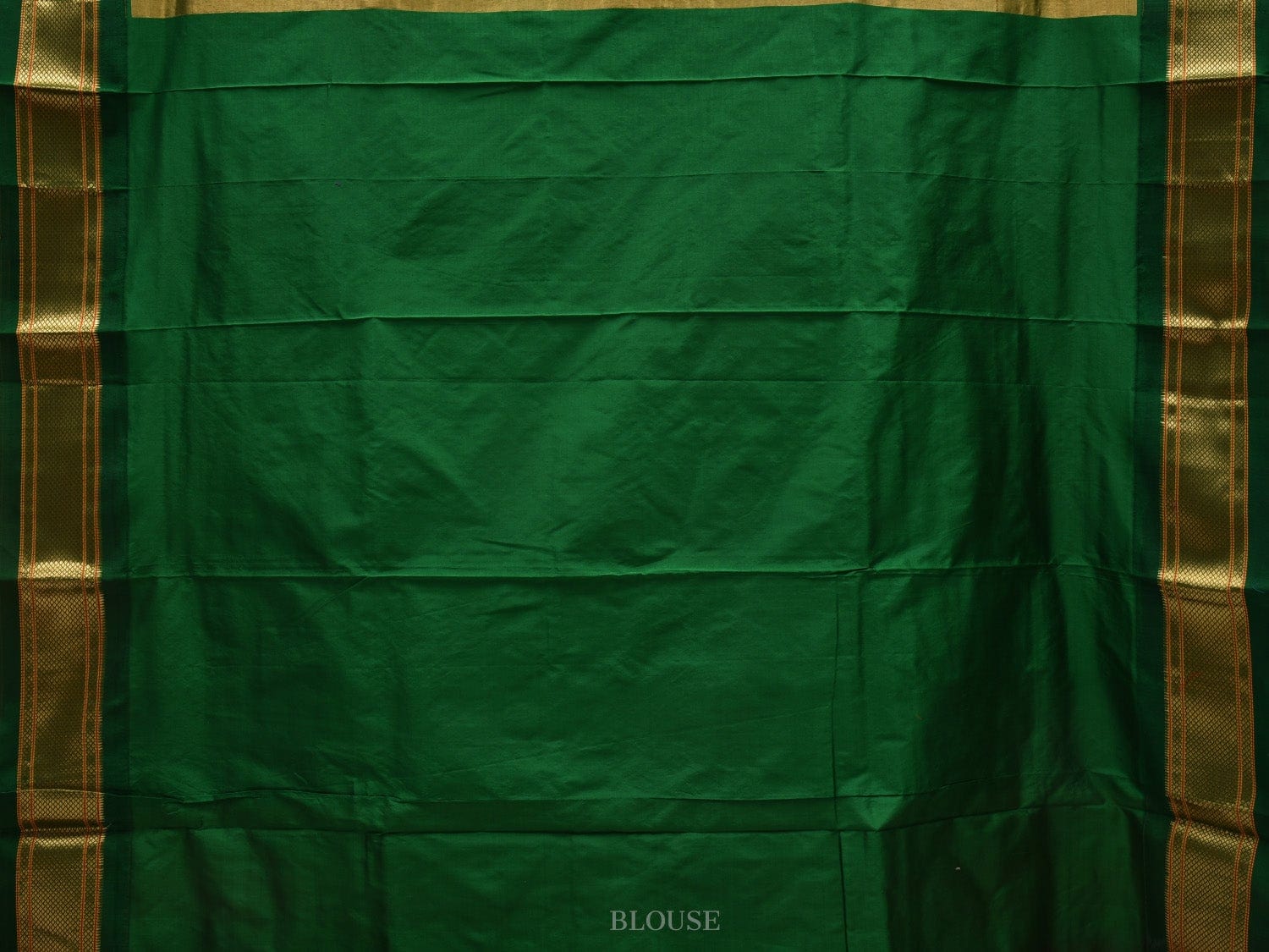 Pink and Green Paithani Silk Handloom Saree with Body Buta Design p0431