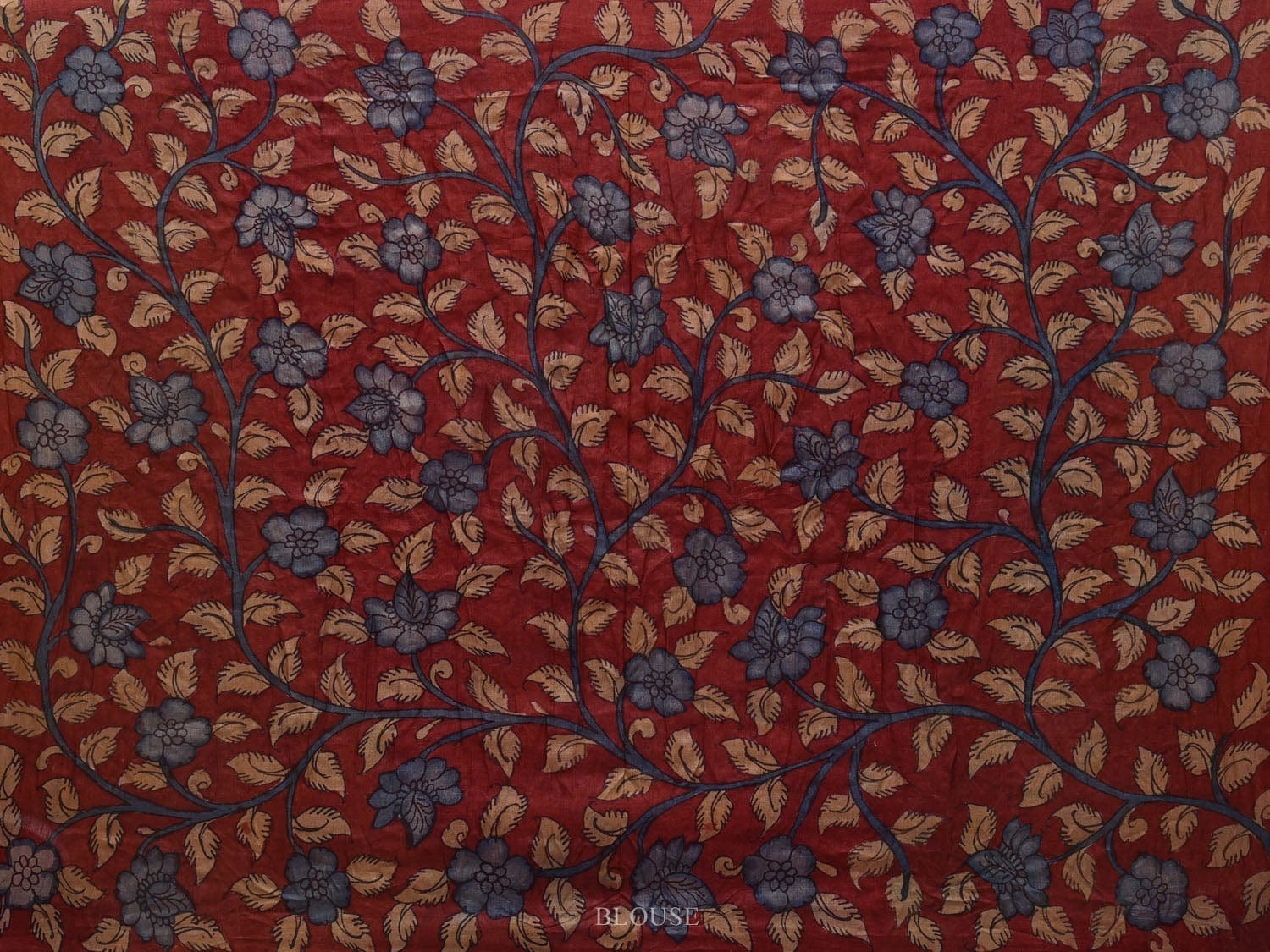 Pink Bandhani Kalamkari Hand Painted Tussar Handloom Saree with Pallu and Border Design bn0324