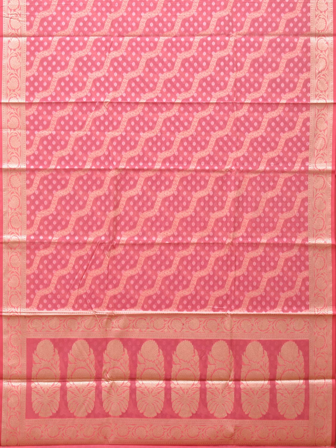 Pink Dhakai Jamdani Cotton Viscose Saree with Diagonal Design dj0040