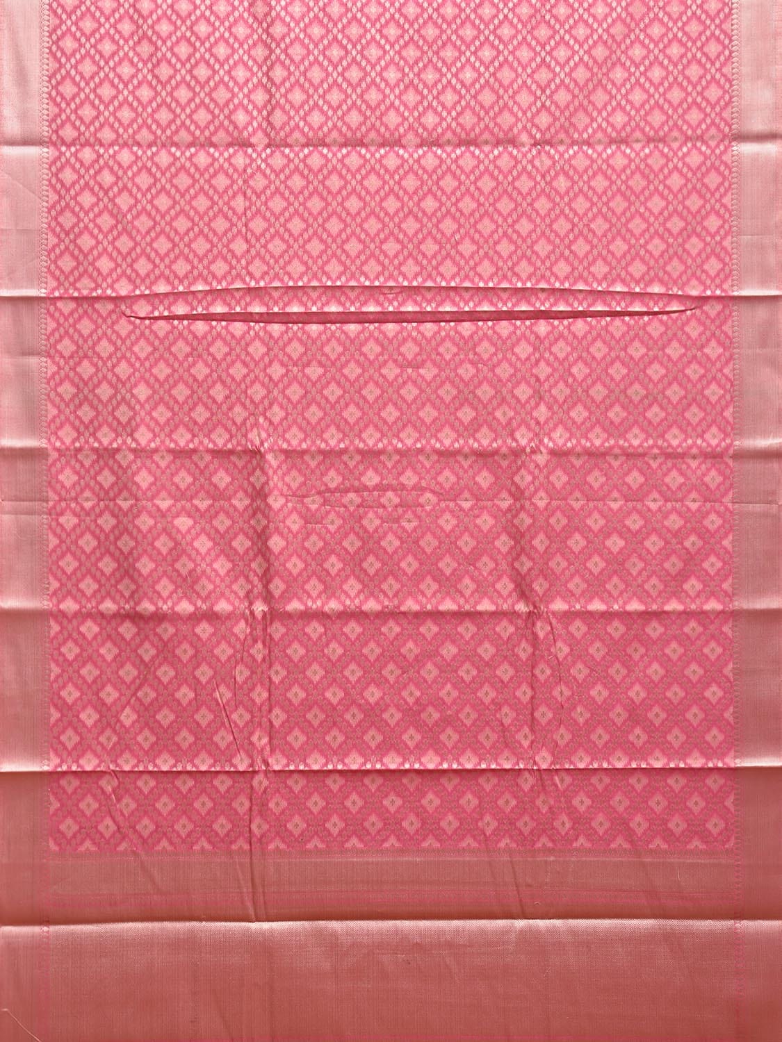 Pink Dhakai Jamdani Cotton Viscose Saree with Grill Design dj0034