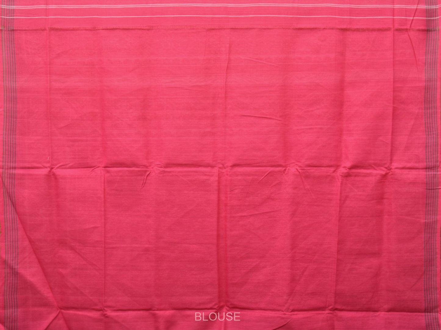 Pink Ikat Cotton Handloom Saree with Grill Design i0807