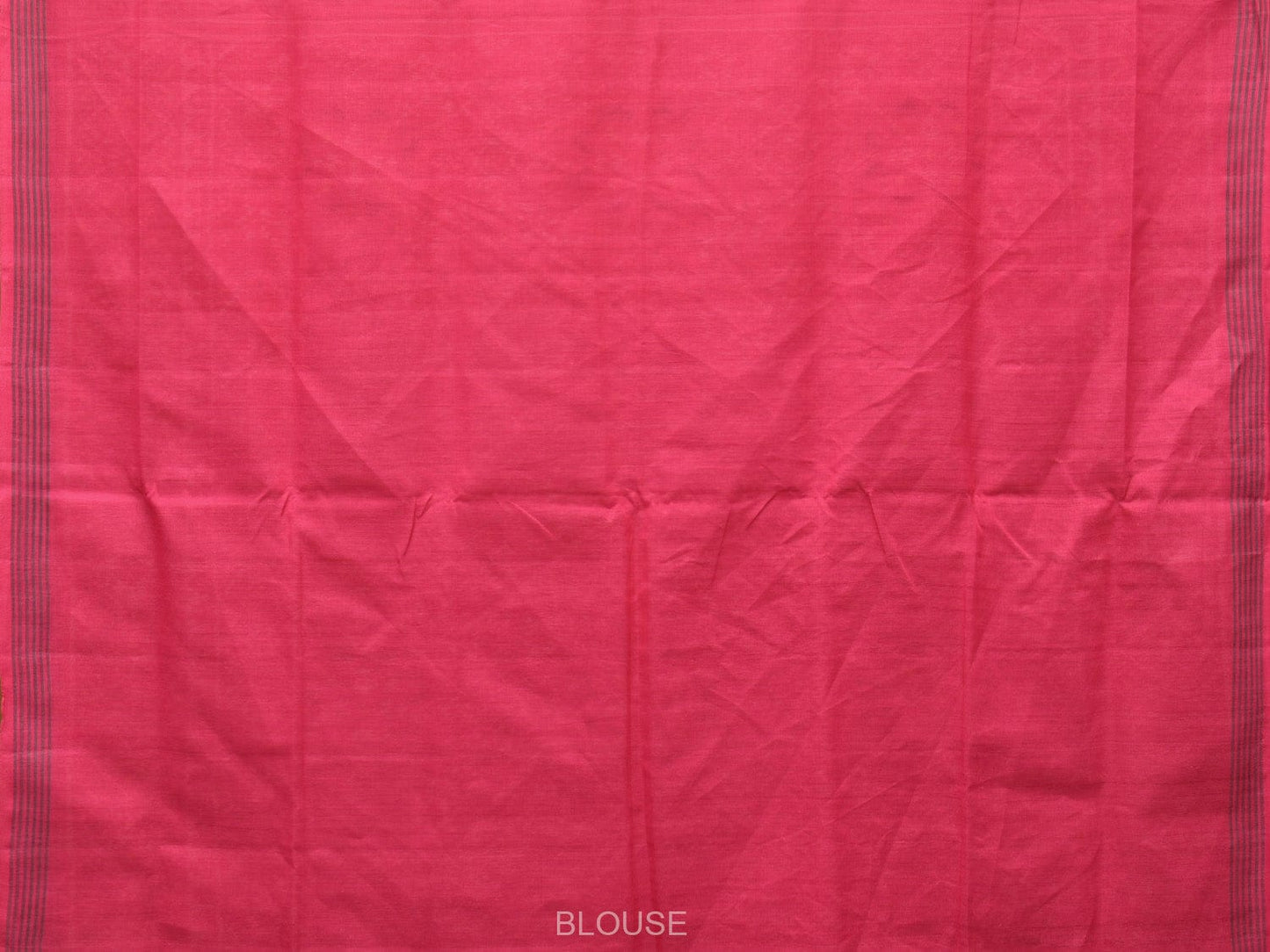 Pink Ikat Cotton Handloom Saree with Grill Design i0810