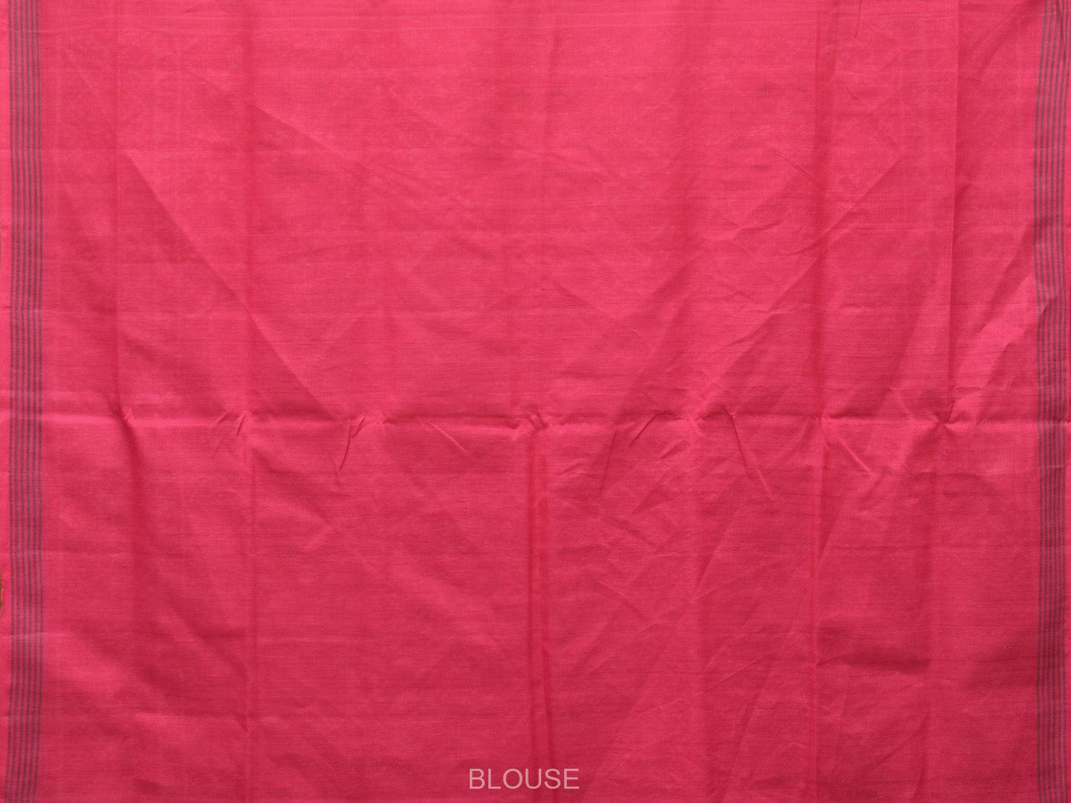 Pink Ikat Cotton Handloom Saree with Grill Design i0810