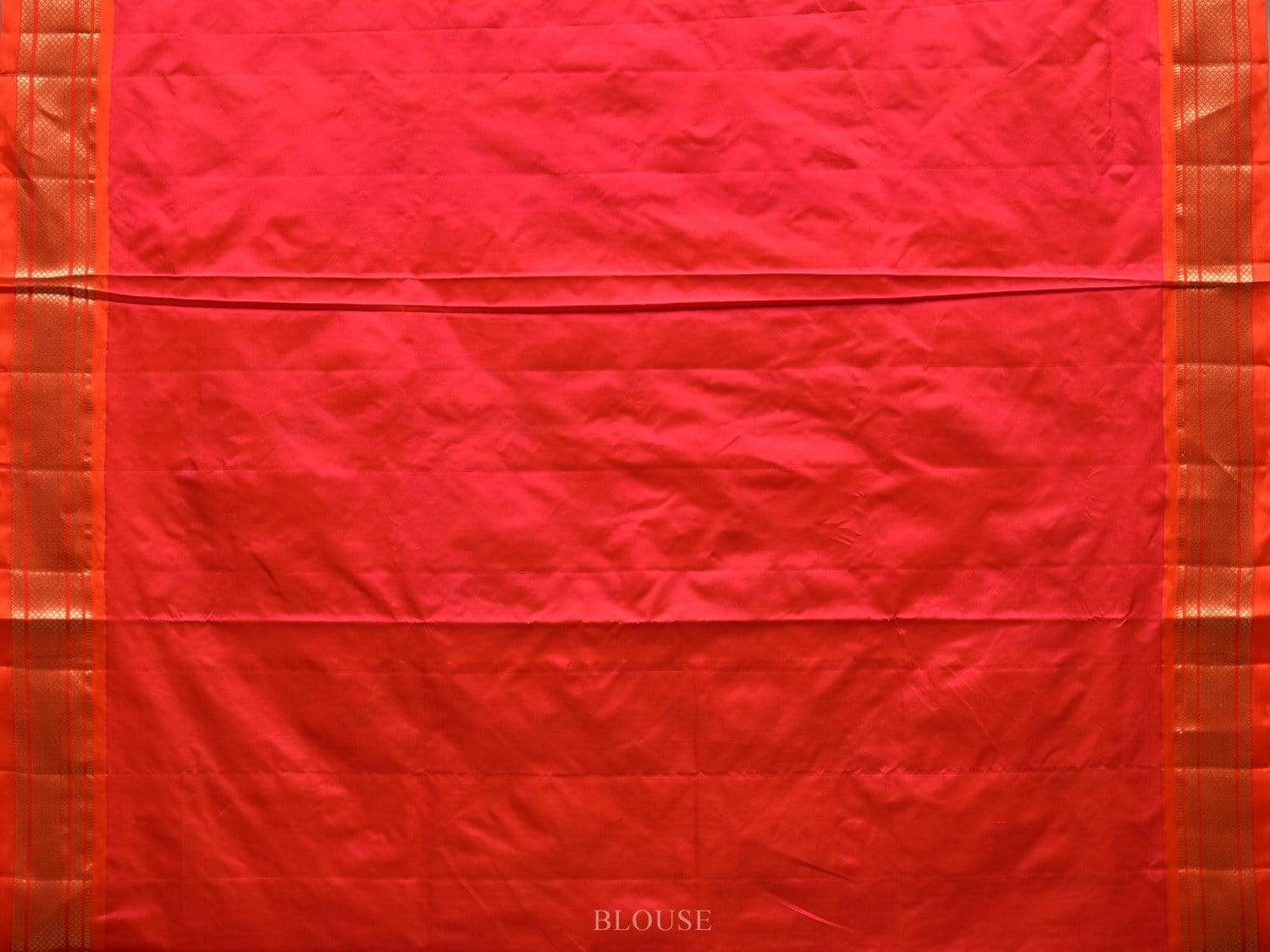 Pink Paithani Silk Handloom Saree with Double Pallu Design p0373