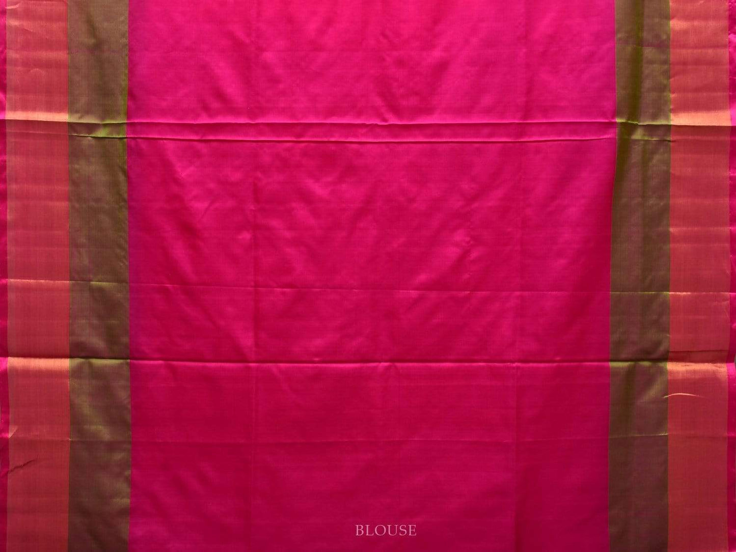 Pink Uppada Silk Handloom Plain Saree with Body Buta Design u1769