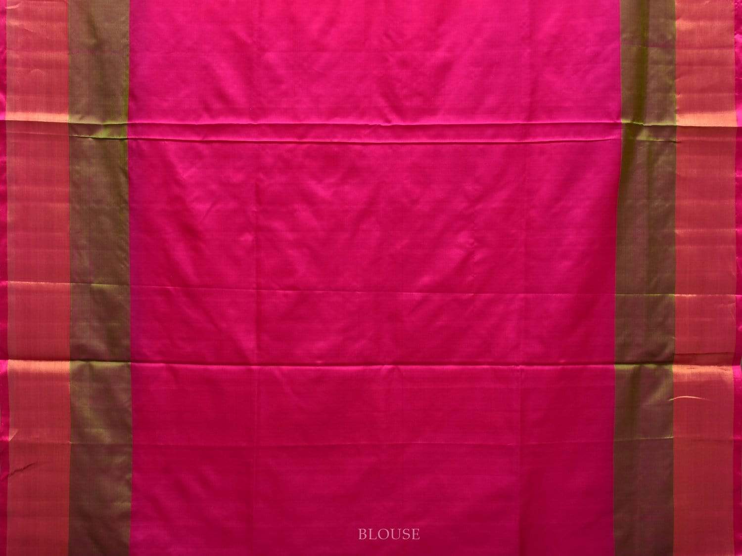 Pink Uppada Silk Handloom Plain Saree with Body Buta Design u1769