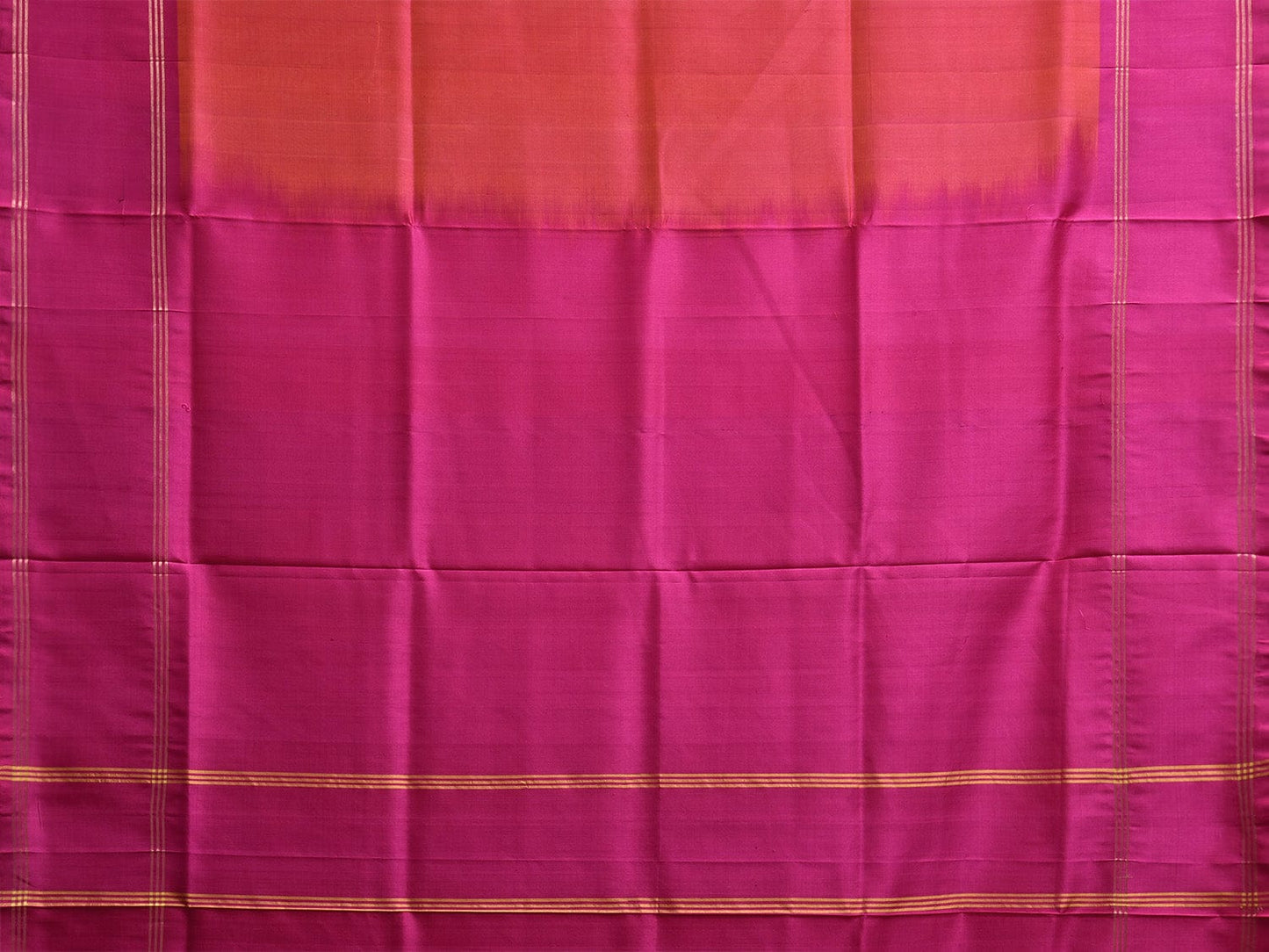 Pink Uppada Silk Handloom Saree with Big Checks Design u2364