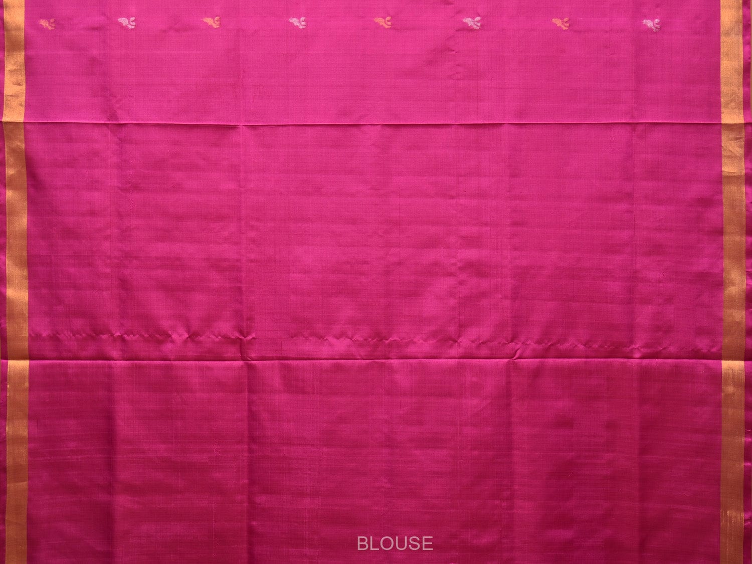 Pink Uppada Silk Handloom Saree with Floral and Birds Pallu Design u2089