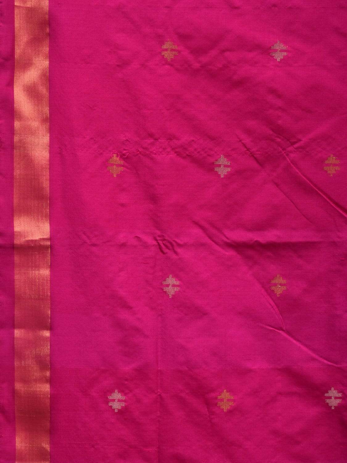 Pink Uppada Silk Handloom Saree with Jamdani Pallu Design u1822