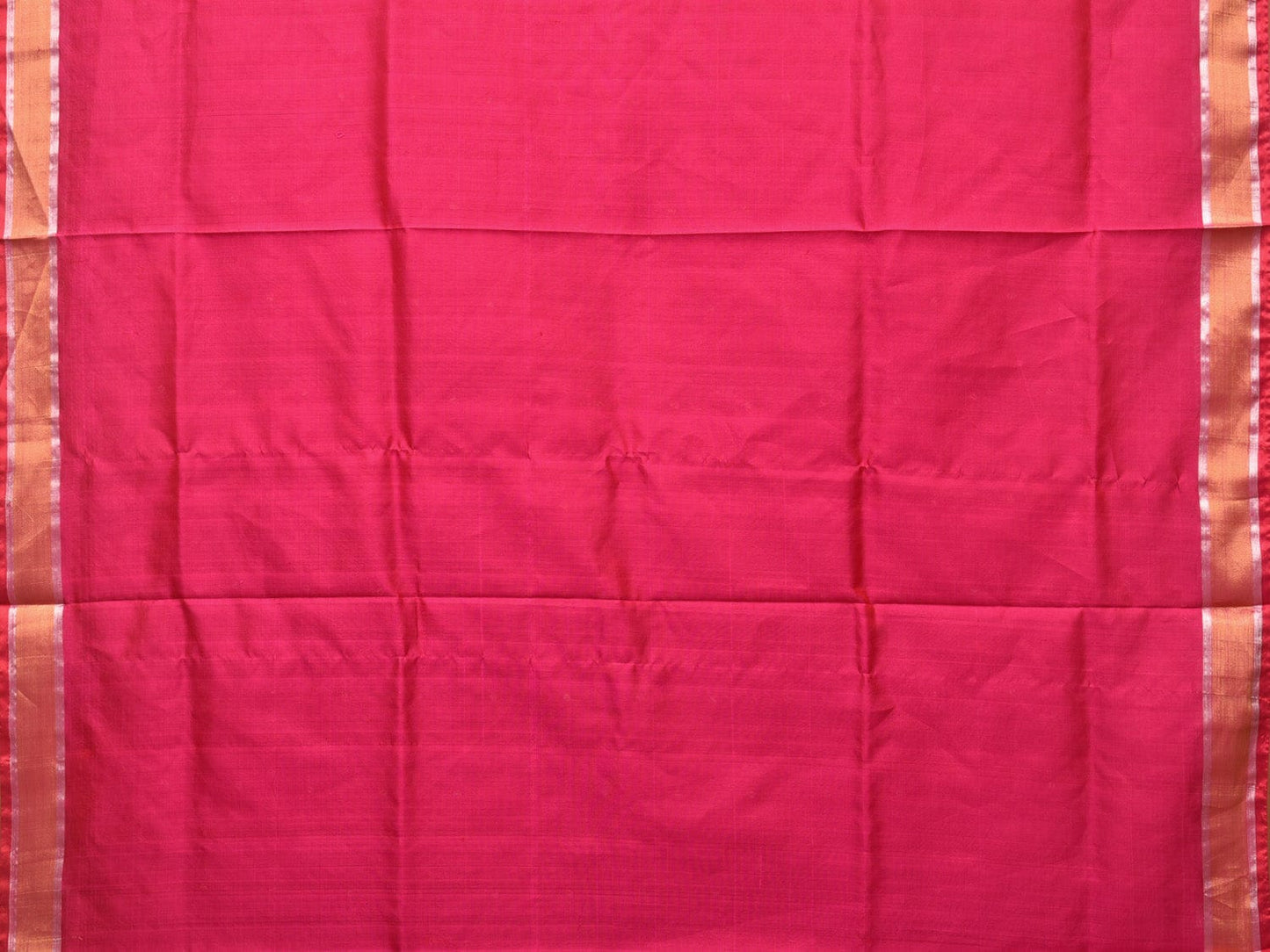 Pink Uppada Silk Handloom Saree with Parrot and Floral Pallu Design u2054