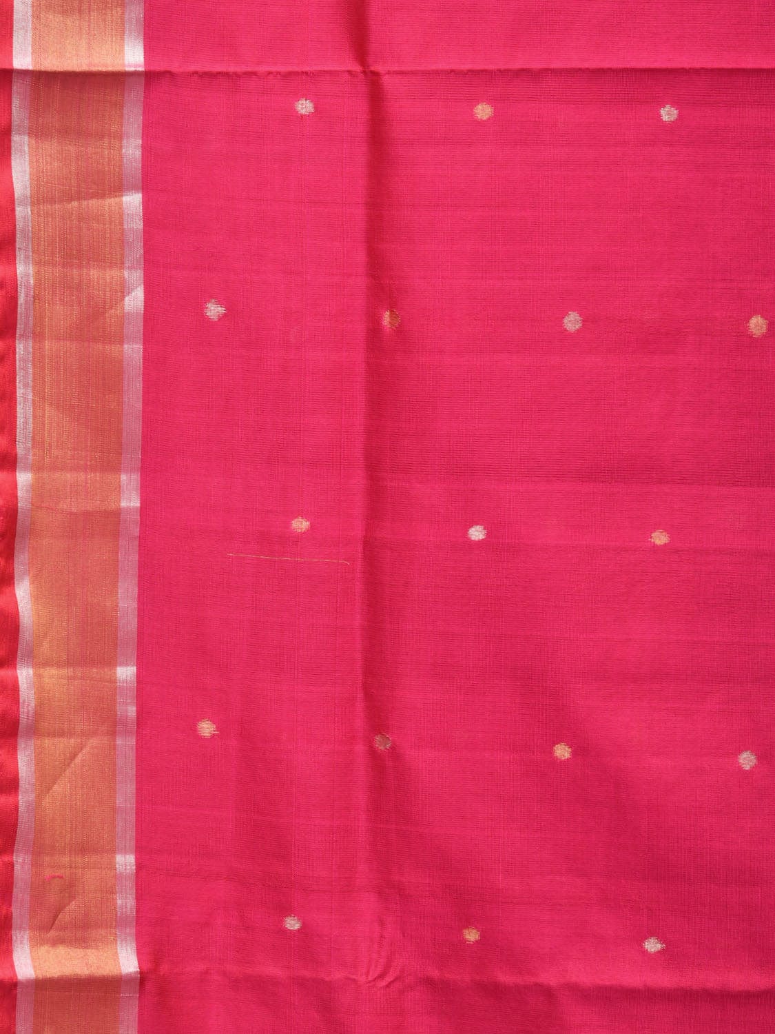 Pink Uppada Silk Handloom Saree with Parrot and Floral Pallu Design u2054
