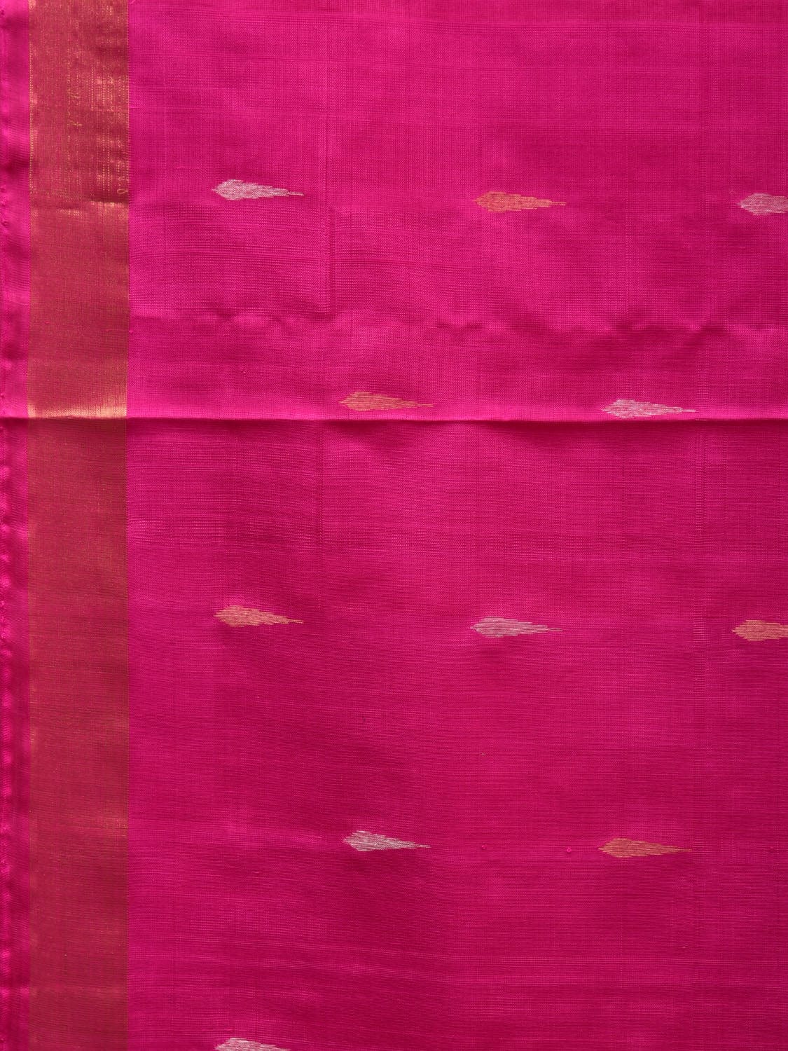 Pink Uppada Silk Handloom Saree with Rich Floral Design u1859